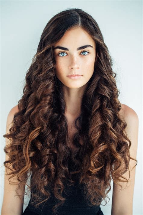 long hair curly haircuts|More.